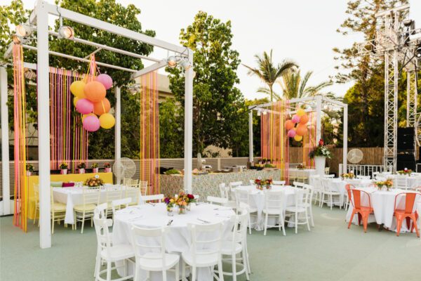 outdoor event decorations